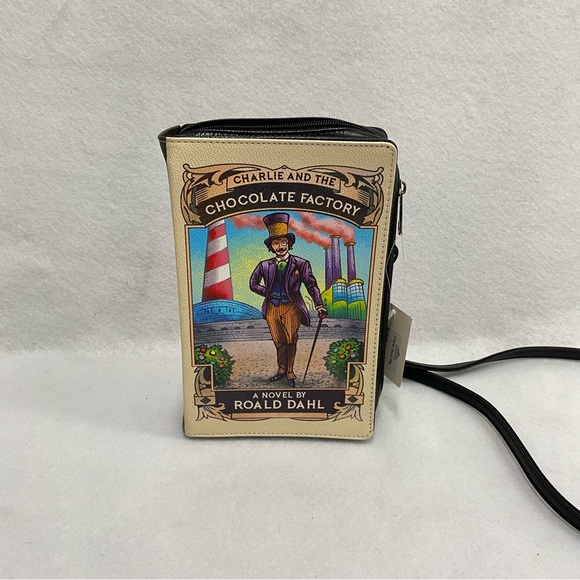 Charlie and The Chocolate Factory Novelty Purse Book Style - Picture 1 of 8